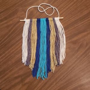 Yarn wall art hanging- apartment friendly- 275